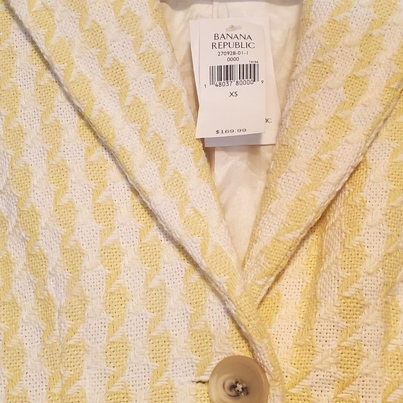 Tweed Banana Republic Coat NWT - Picture 4 of 4